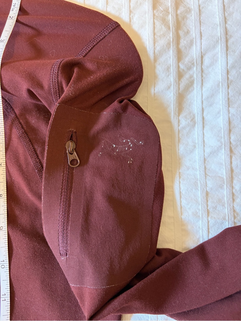 ARC’TERYX- size small, brown, Rho LT Zip Neck Women's - Picture 5 of 7